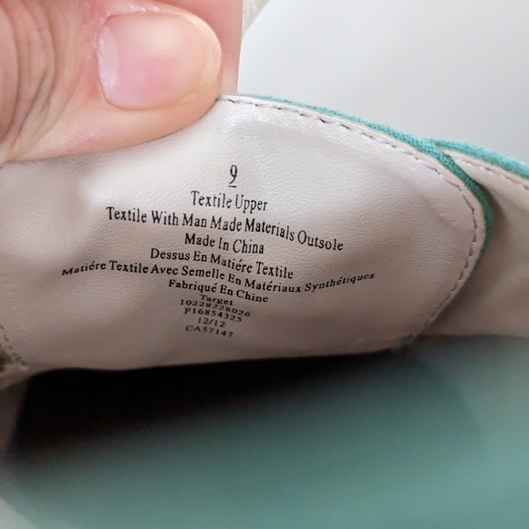 Seafoam green Loafer shoes - Women's size 9 - Mossimo - Picture 5 of 6